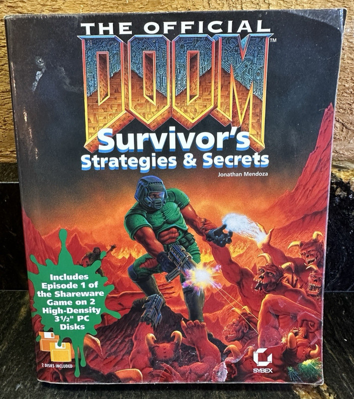 The Official Doom Survivor’s Strategies & Secrets Sybex Strategy Guide Book