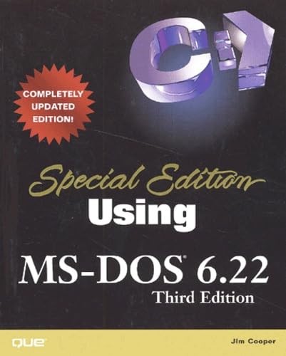 Special Edition Using Ms-dos 6.22 - paperback Cooper, Jim