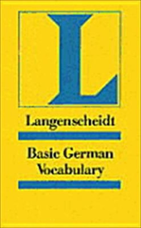 Langenscheidt Basic German Vocabulary. Für Englisch sprechende Le