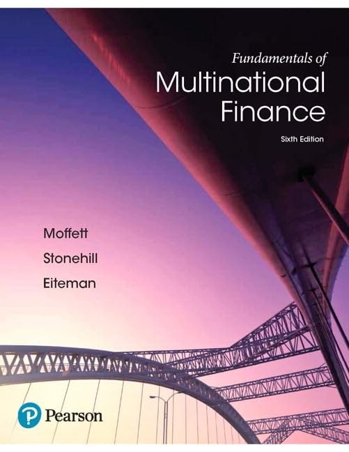 Fundamentals of Multinational Finance (6th Edition) (The Pearson Ser – VERY GOOD