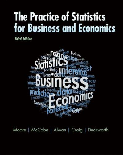 The Practice of Business Statistics: Using Data for Decisions [With CDROM]