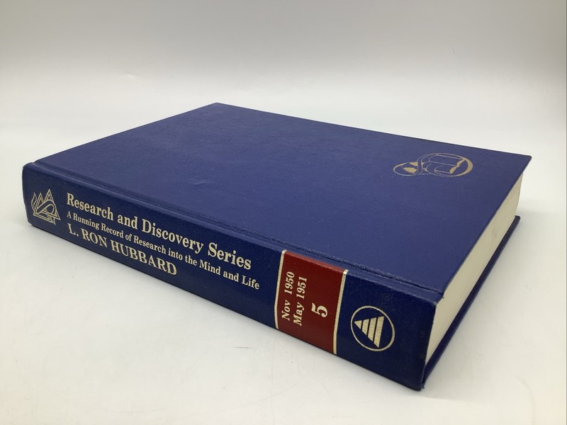 Research And Discovery Series Vol 5 L. Ron Hubbard (Hardcover) Scientology Book
