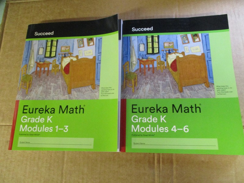 EUREKA MATH Grade K SUCCEED Modules 1-6 Workbook Homeschool Common Core U18