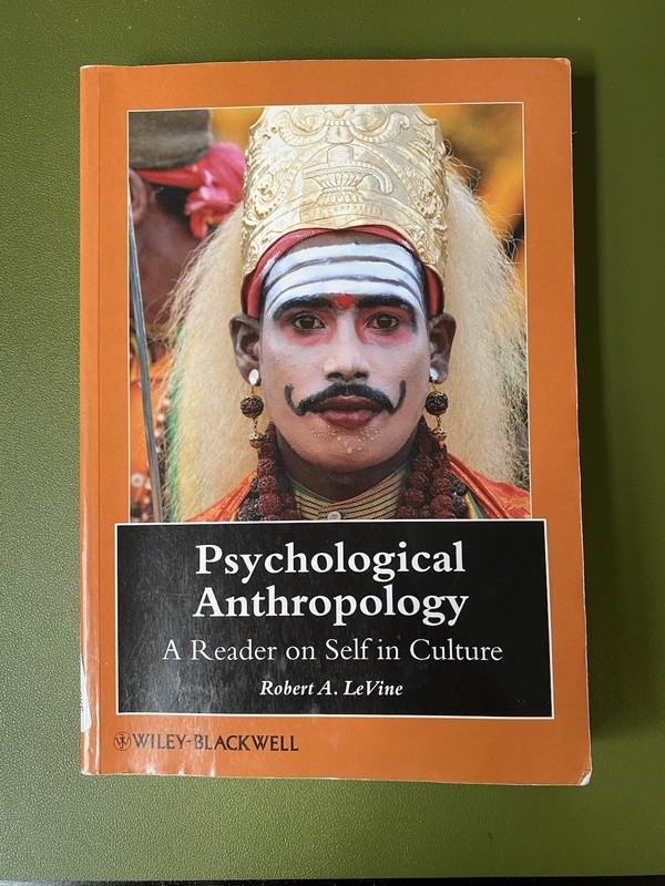 Psychological Anthropology by Robert A. LeVine (2010, Trade Paperback)