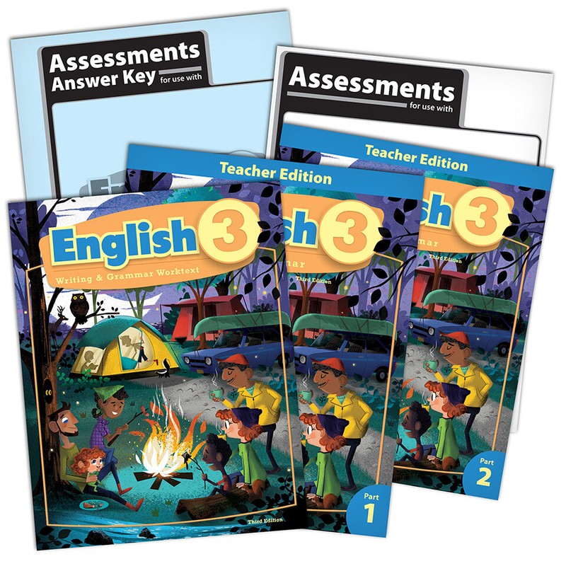 BJU Press- English 3 Subject Kit – 528133 Grade 3 3rd Edition