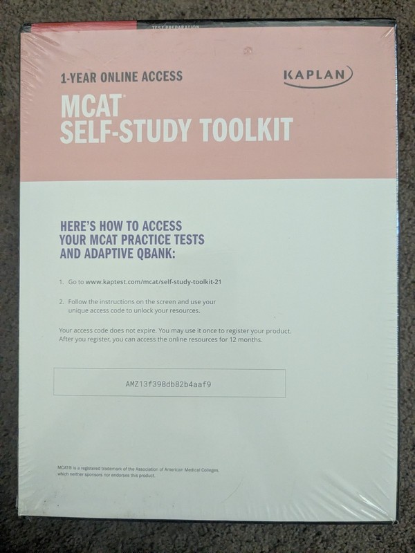 MCAT Complete 7-Book Subject Review 2021-2022 Kaplan Test Prep Sealed gallery