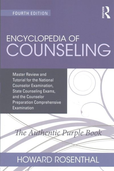 Encyclopedia of Counseling Howard Rosenthal NCE CPCE Hardcover Study Guide Good