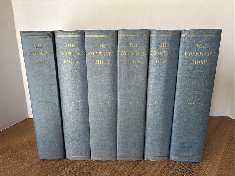 Expositor’s Bible – Complete 6-Volume Set – Nicoll Classic Commentary 1940
