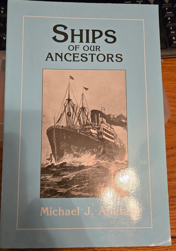 Ships of Our Ancestors by Michael J Anuta: Very Good to Like New