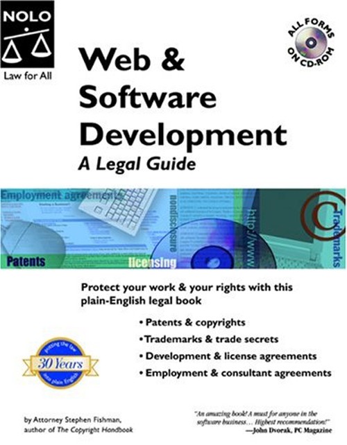 Web and Software Development : A Legal Guide Compact Disc Stephen