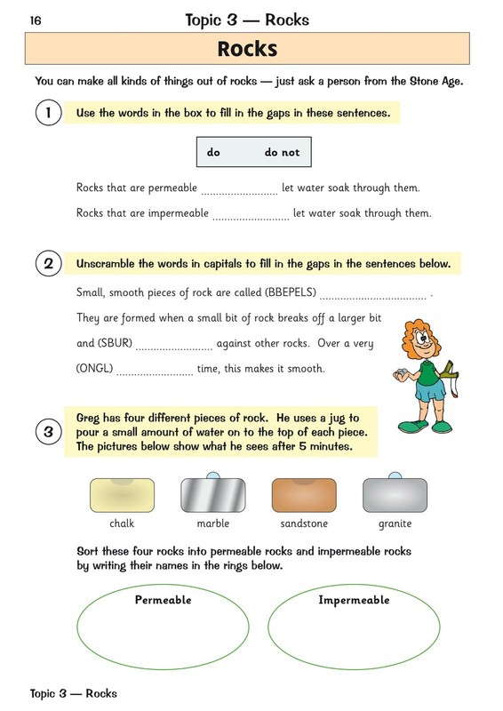 KS2 Year 3 Science Targeted Question Workbook with Answer Ages 7-8 CGP gallery