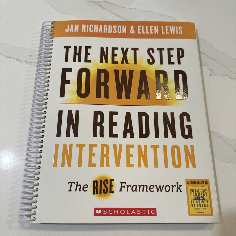 The Next Step Forward in Reading Intervention