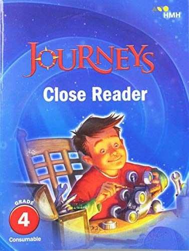 Close Reader Grade 4 – Paperback, by Houghton Mifflin Harcourt – Very Good