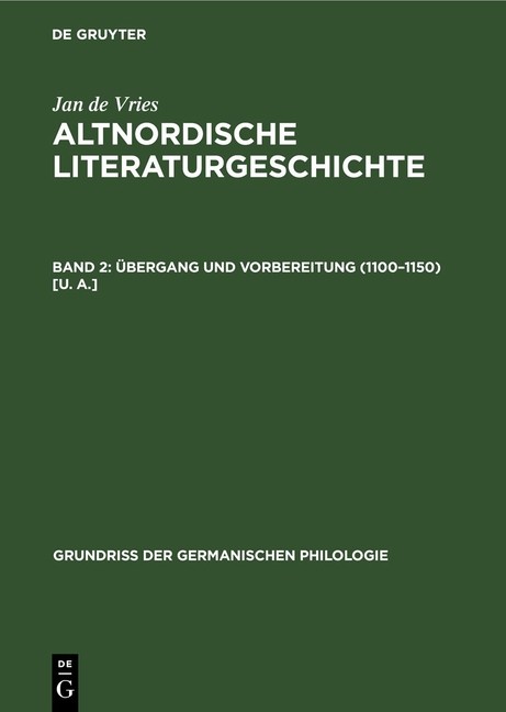 ?Bergang Und Vorbereitung (1100-1150) [U A ]