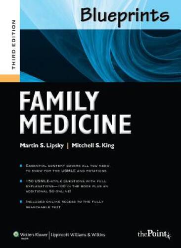 Blueprints Family Medicine, 3rd Edition (Blueprints Series) – Paperback – GOOD
