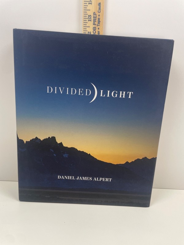DIVIDED LIGHT Hardcover + Dust Jacket 1st Print Daniel Alpert PHOTOGRAPHY ART