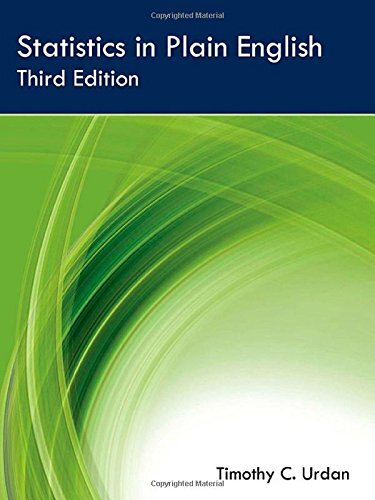 Statistics In Plain English by Timothy Urdan