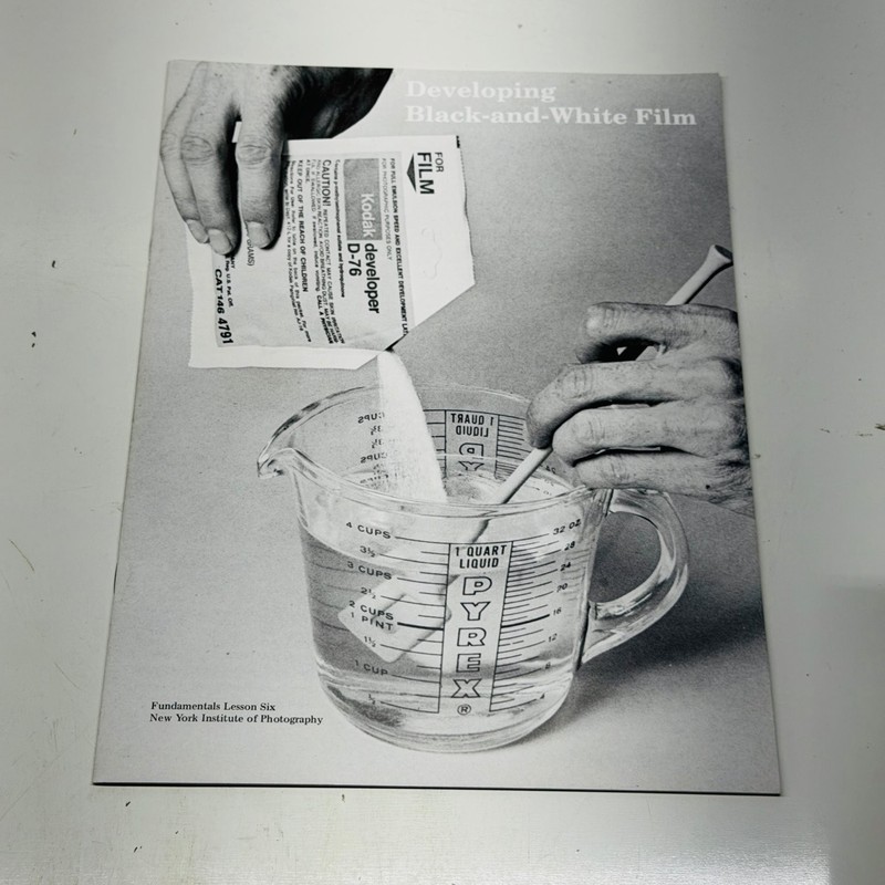 Developing Black-and-White Film New York Institute of Photography Textbook