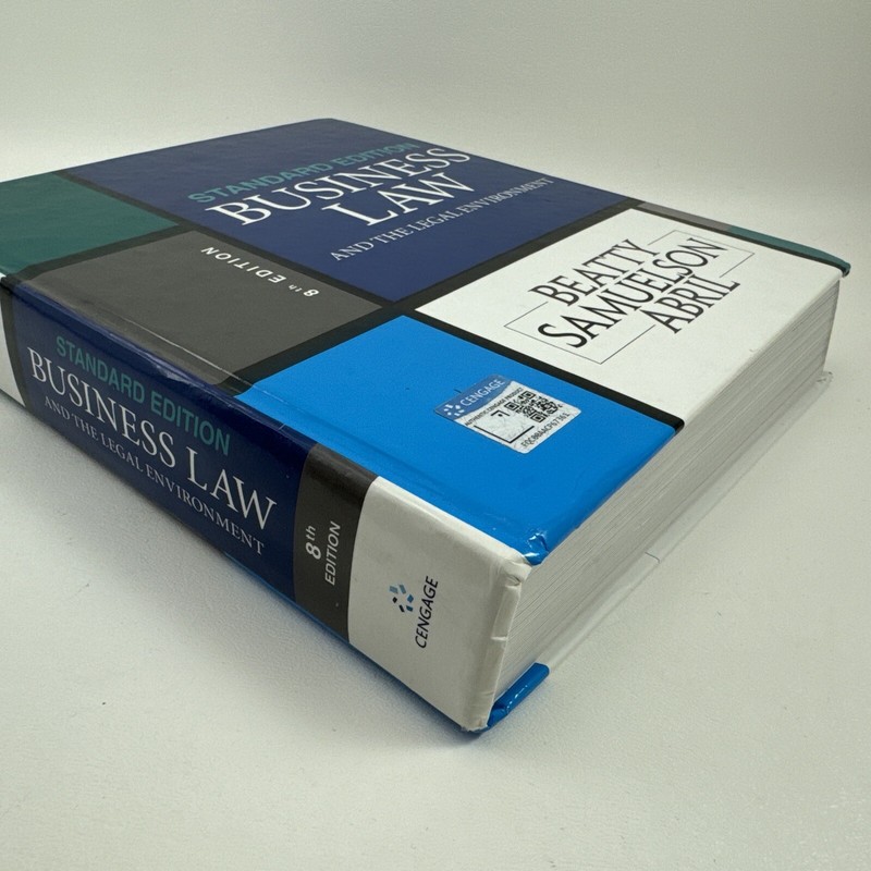 Business Law and the Legal Environment, Standard Edition 8th Edition 8e CENGAGE gallery