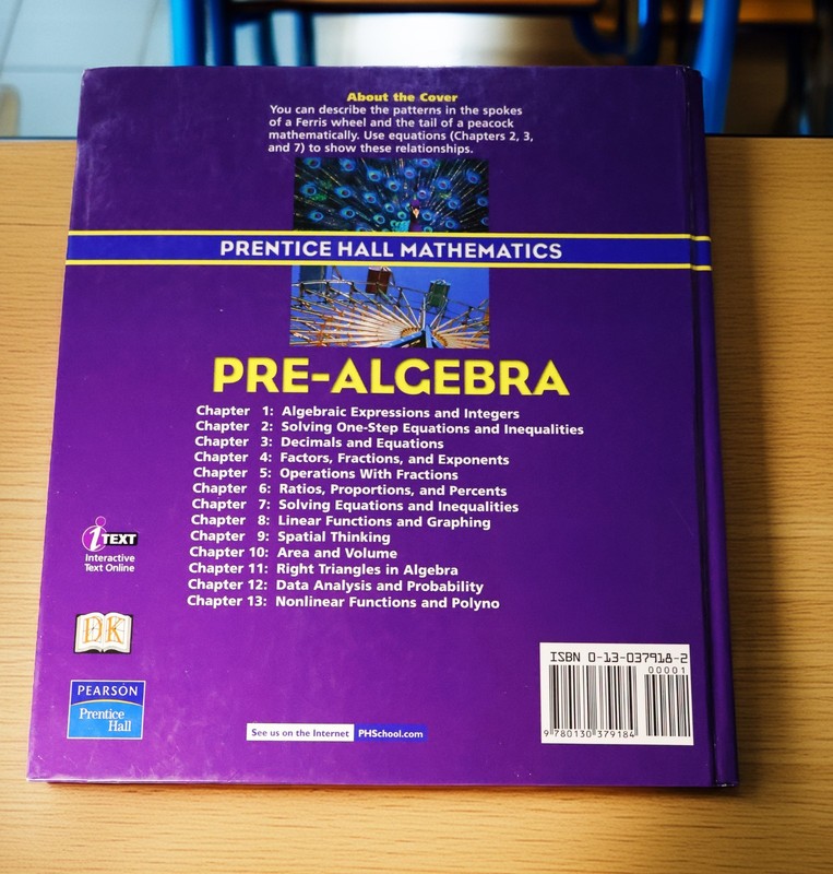 Prentice Hall Pre‑Algebra Teacher’s Edition 2004 (Hardcover, 850pp) Clean Copy gallery