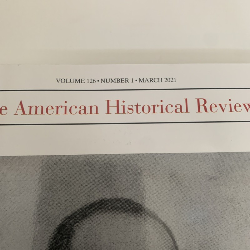 The American Historical Review Lot Of 3 Vol.125 #3, Vol.125 #4, Vol. 126 #1 gallery