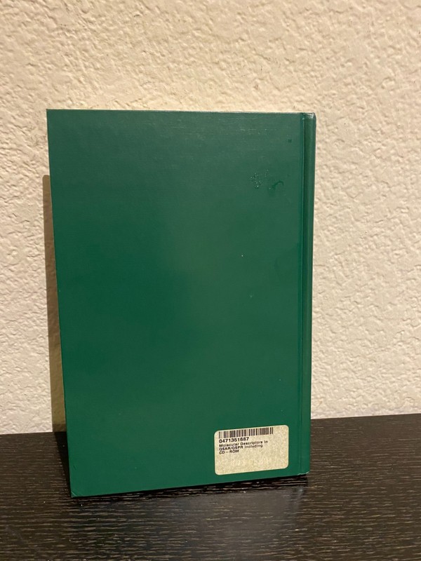 Molecular Descriptors in QSAR/QSPR Hardcover Karelson Mati BRAND NEW (No CD-ROM) gallery
