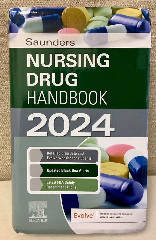 Saunders Nursing Drug Handbook 2024 – Paperback