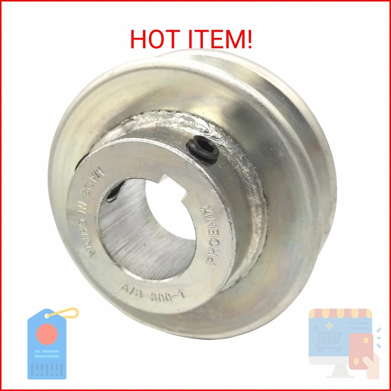 V-Belt Pulley – 1in. Bore, 3in. Outside Dia.