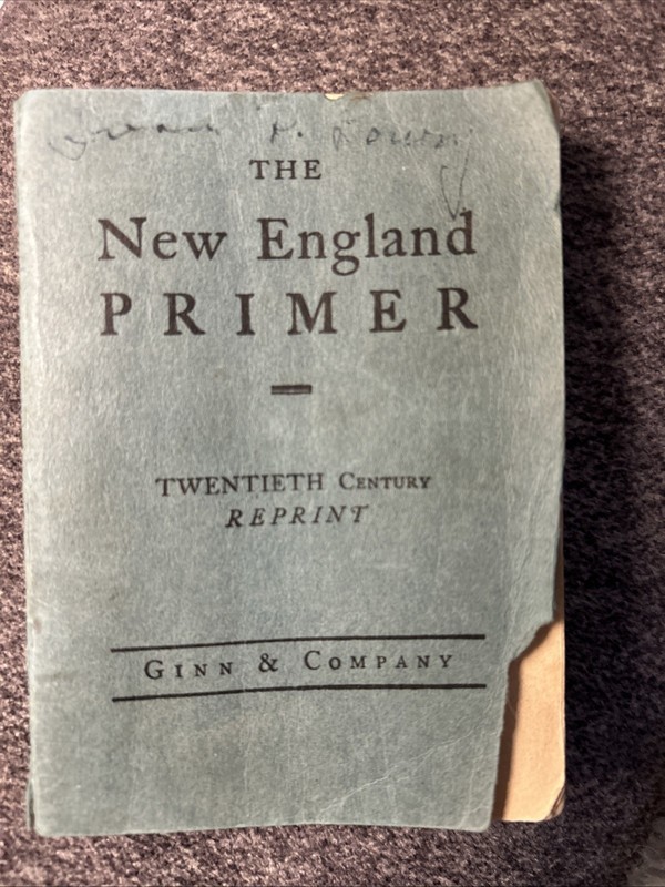 Booklet, New England Primer 20th Century Reprint