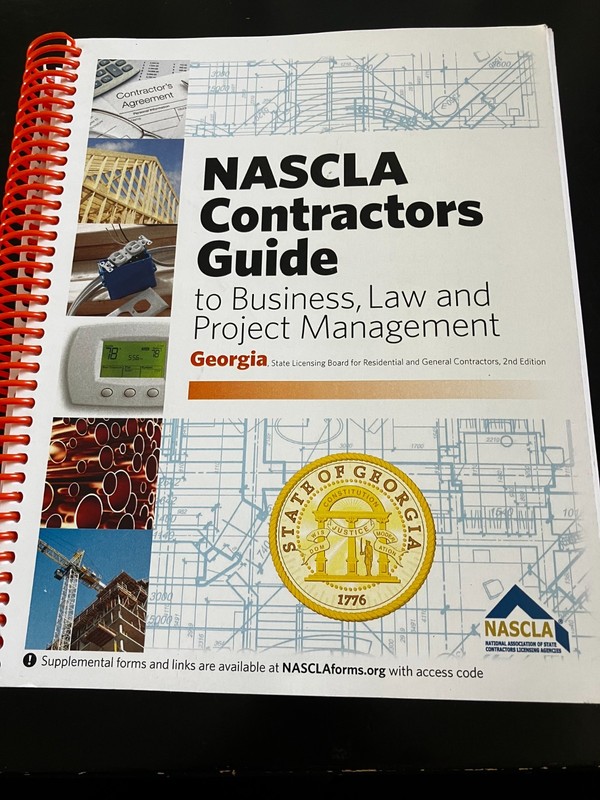 NASCLA Contractors Guide to Business, Law and Project Management Georgia, 2nd Ed