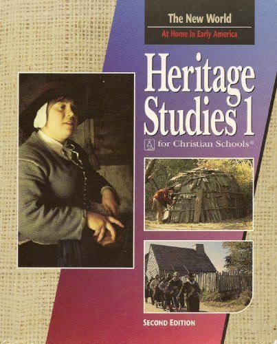 BJU Heritage Studies 1 Home Teacher’s Edition Second Edition – 1st grade