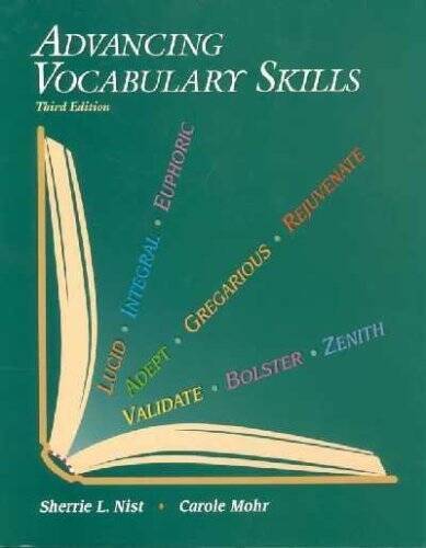 Advancing Vocabulary Skills – Paperback By Sherrie L. Nist – GOOD