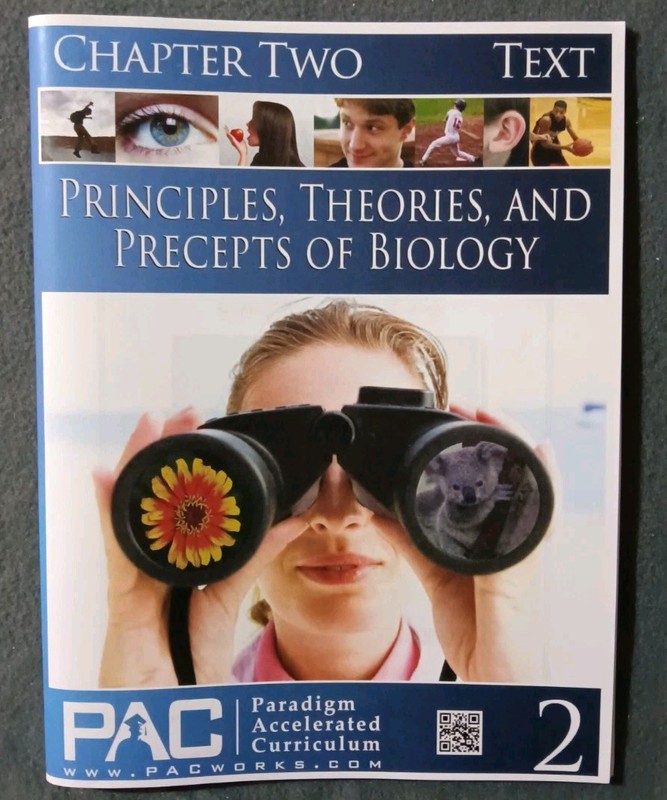 PAC – Principles, Theories and Precepts of Biology – Chapter 2 Text ***NEW***