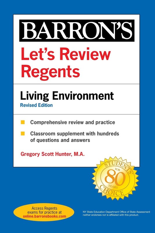 Let’s Review Regents: Living Environment Revised Edition (Barron’s New York …