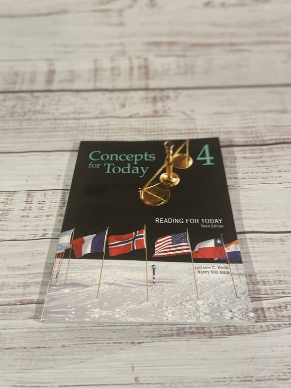 Reading for Today 4: Concepts for Today. Third Edition. by Smith and Mare