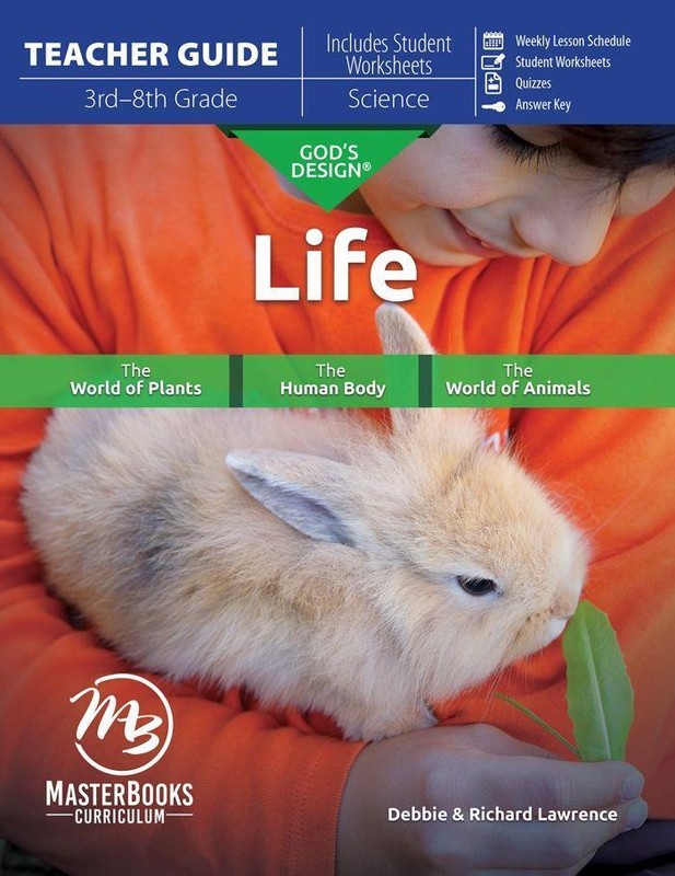 New Master Books GOD’S DESIGN LIFE Teacher Edition Homeschool Science Curriculum