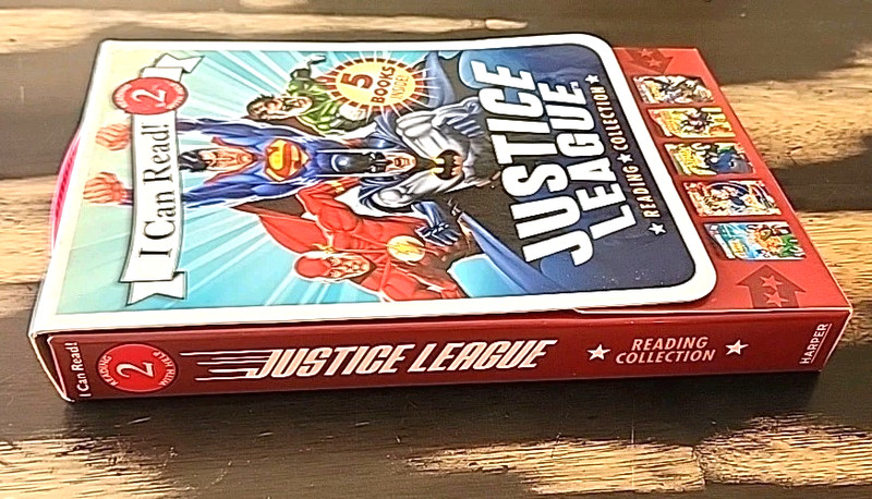 5 Book Box Set Justice League Reading Collection I Can Read! Level 2 gallery