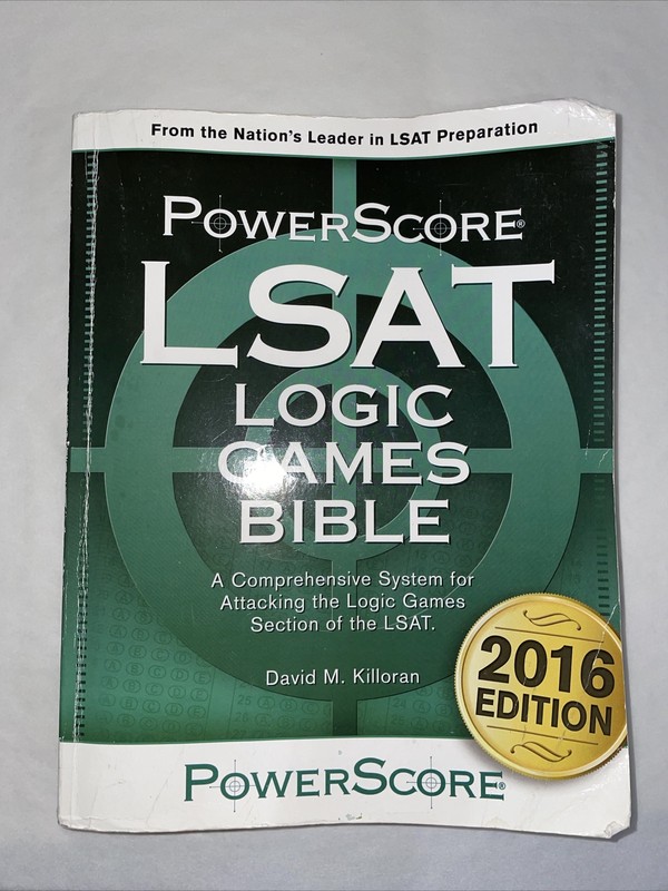 The PowerScore LSAT Logic Games Bible by David M. Killoran (Paperback, 2016)