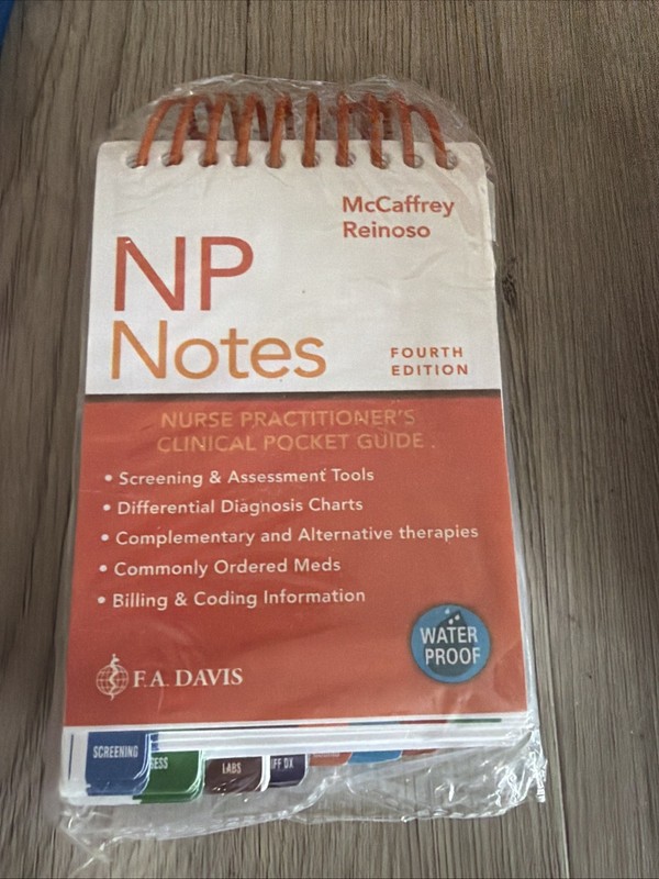 NP Notes: Nurse Practitioner’s Clinical Pocket Guide by Ruth McCaffrey DNP ARNP