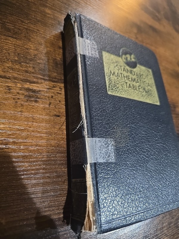 Vintage CRC Standard Mathematical Tables ~ 1962 ~ 12th Edition ~ Hardcover gallery