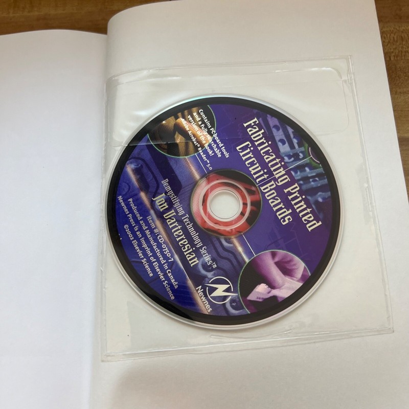 Fabricating Printed Circuit Boards by Jon Varteresian CD-ROM w/ PC board tools gallery