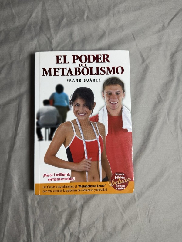 “El Poder del Metabolismo” (The Power of Metabolism) by Frank Suárez