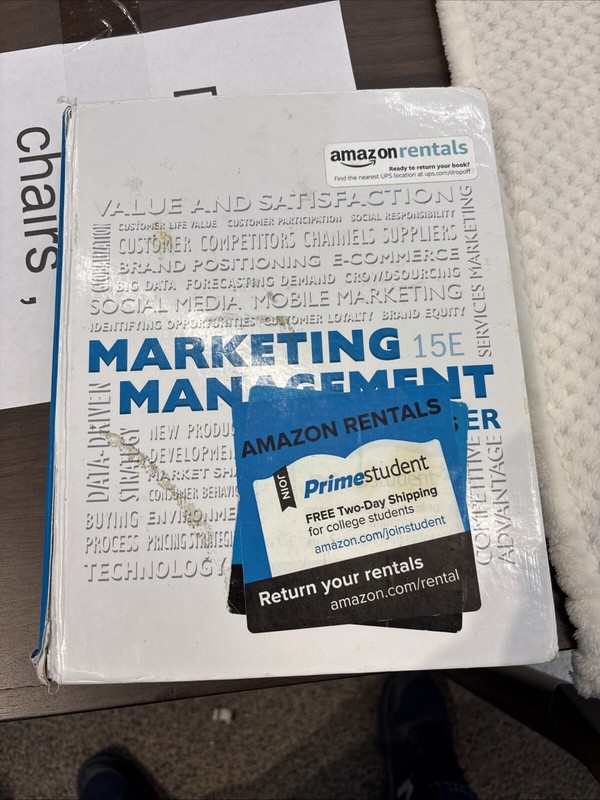 Marketing Management (15th Edition) – Hardcover By Kotler, Philip T – GOOD
