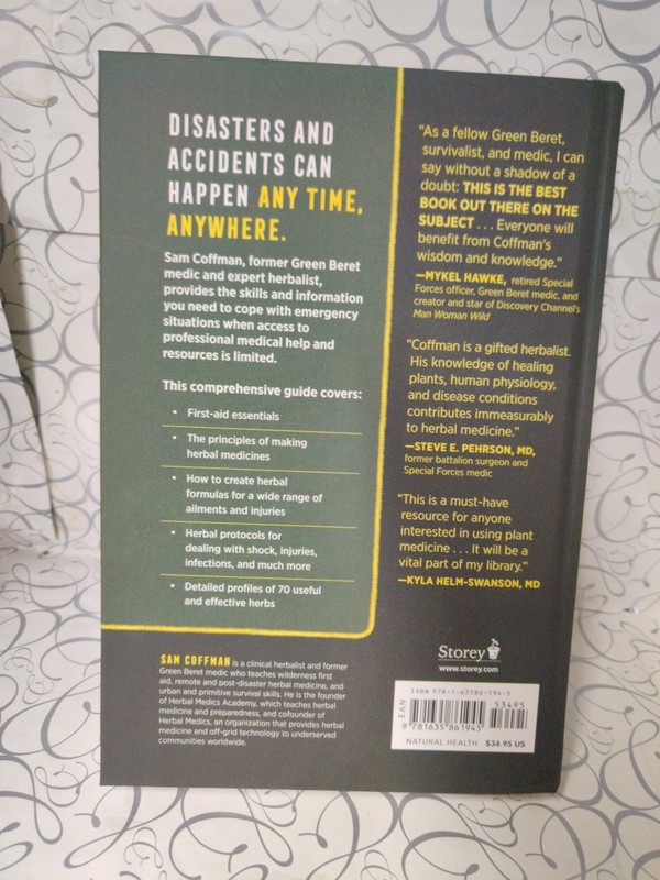 Herbal Medic : A Green Beret's Guide to Emergency Medical Preparedness NEW gallery
