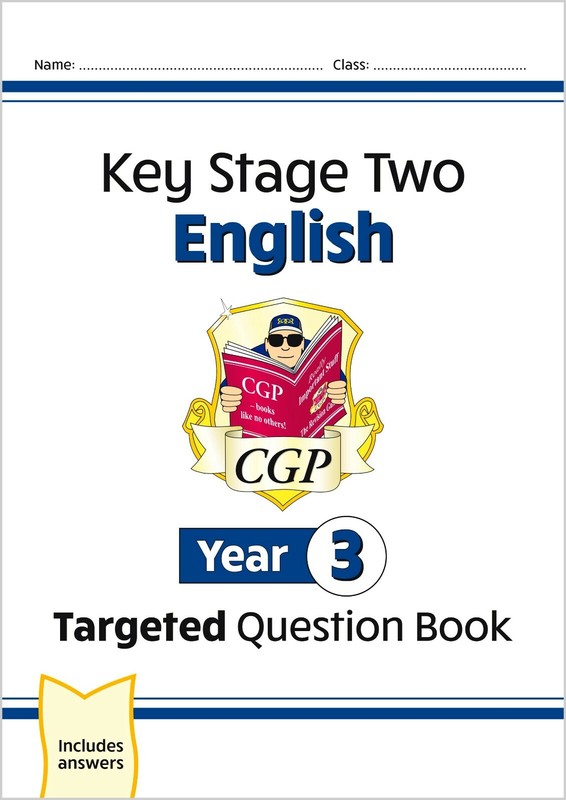 New KS2 Year 3 English Targeted Question Workbook with Answer Ages 7-8 CGP