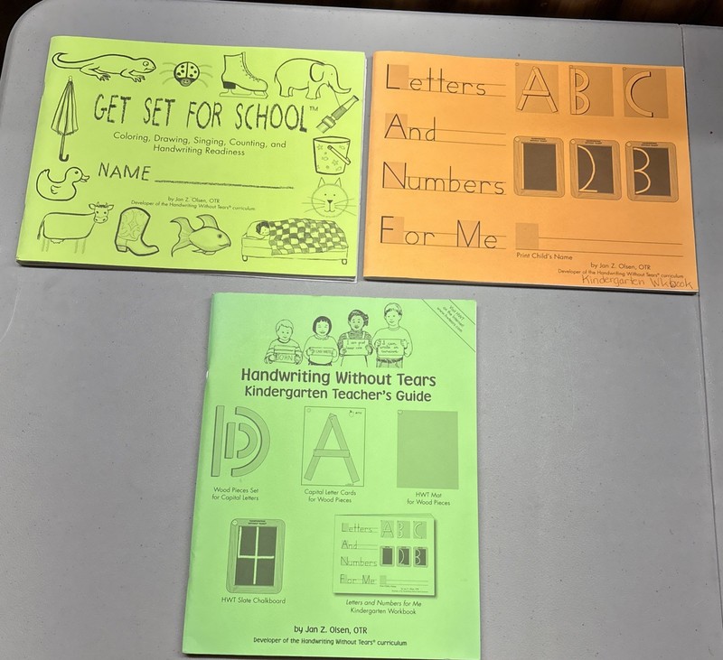 Lot Handwriting Without Tears Kindergarten Teacher’s Guide, Letters And Numbers