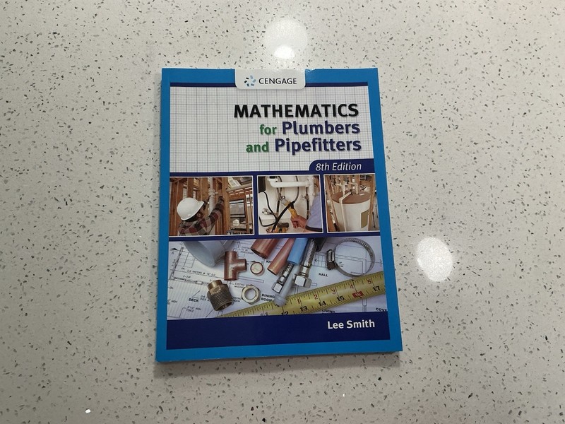 Cengage Mathematics for Plumbers and Pipefitters 8th Ed by Lee Smith Paperback