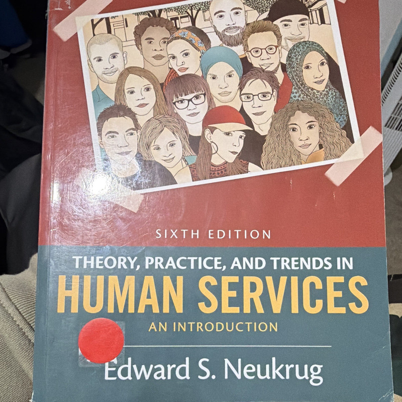 Cengage Theory, Practice & Trends in Human Services 6th Ed Neukrug PB ISBN