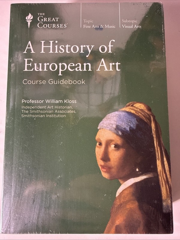 The Great Courses A History Of European Art DVD Set And Course Guidebook