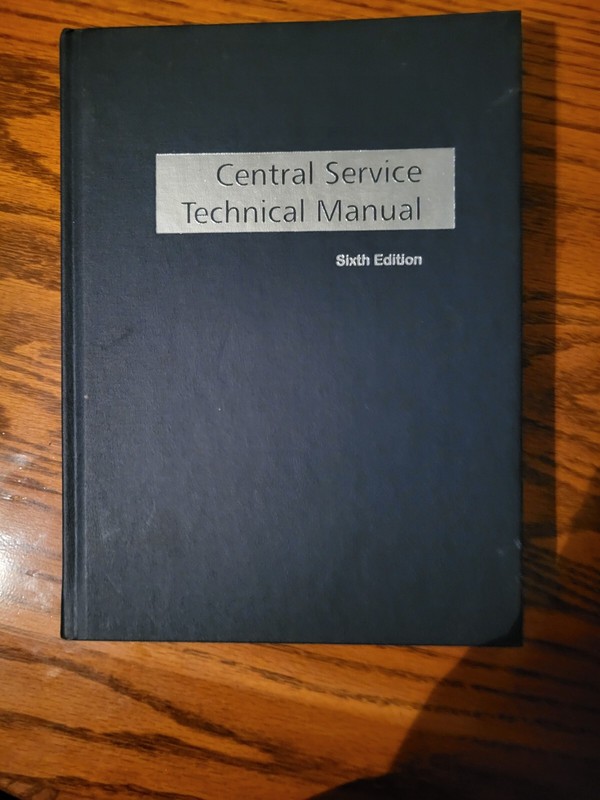 Central Service Technical Manual : Sixth Edition by IAHCSMM (2003)
